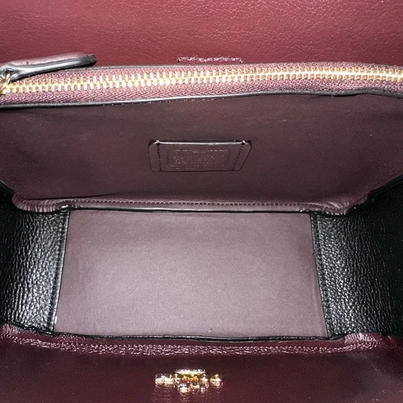 Coach Hadley Convertible Crossbody Bag Black - Picture 9 of 11